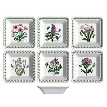 Botanic Garden Square 7.5 Inch Deep Pasta Bowl